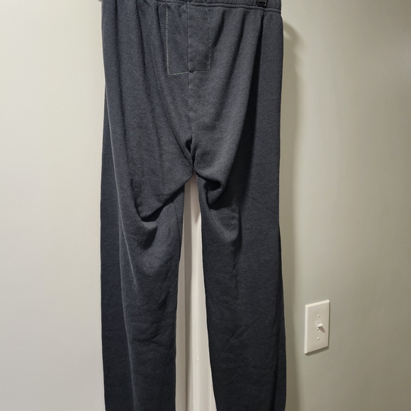 Aviator Nation Charcoal Gray Sweatpants with Yellow Smiley - Picture 4 of 7